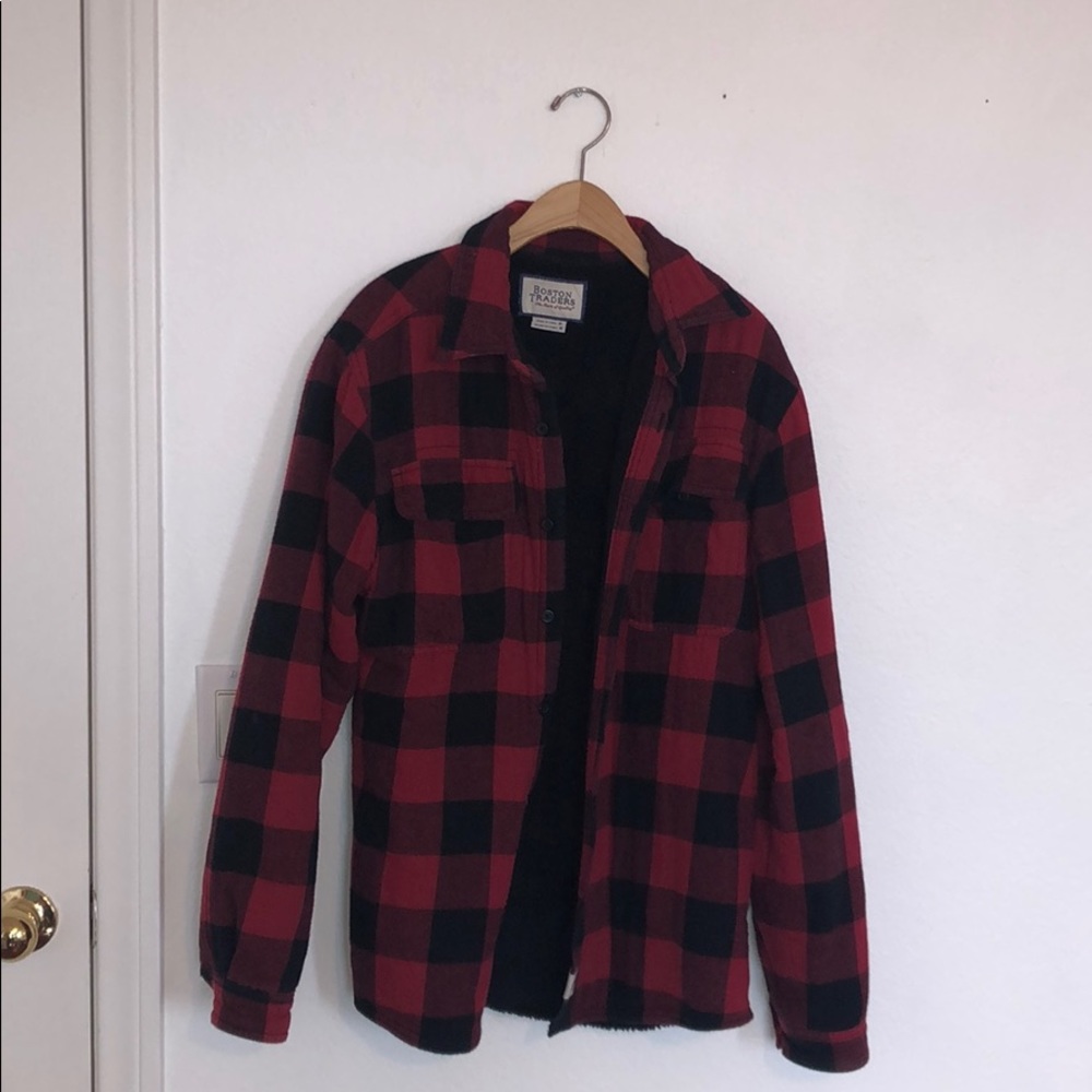 Men’s Wool Lined Fleece Flannel